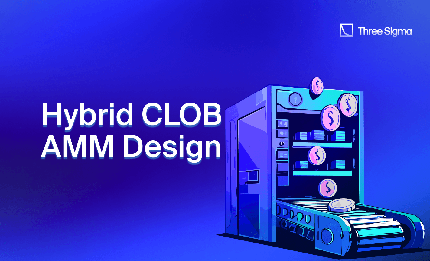 Hybrid CLOB AMM design