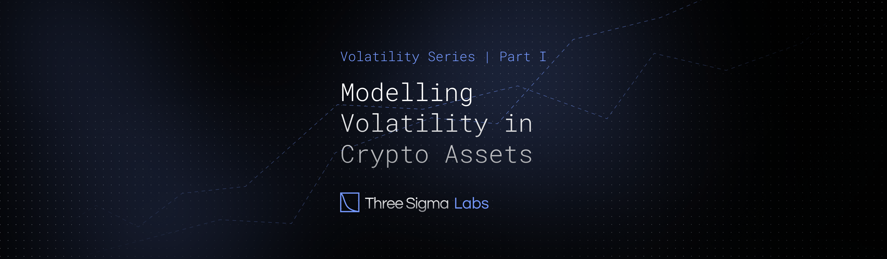 Cover Image for Volatility Series Part I - Modelling Volatility in Crypto Assets