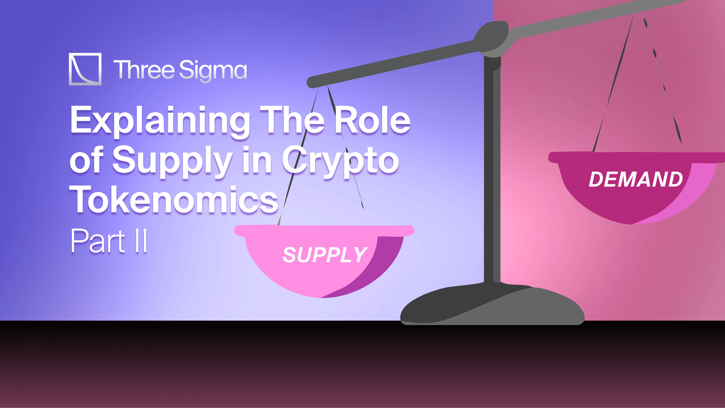 Explaining The Role of Supply in Crypto Tokenomics