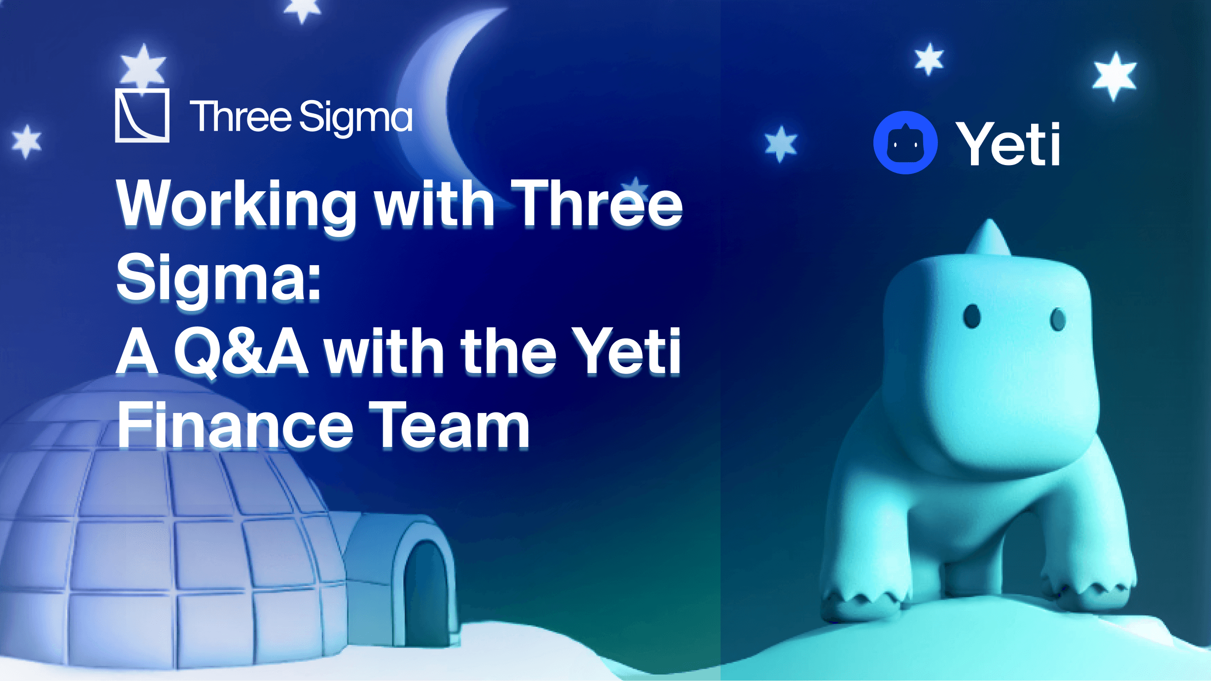 Working with : A Q&A with the Yeti Finance Team